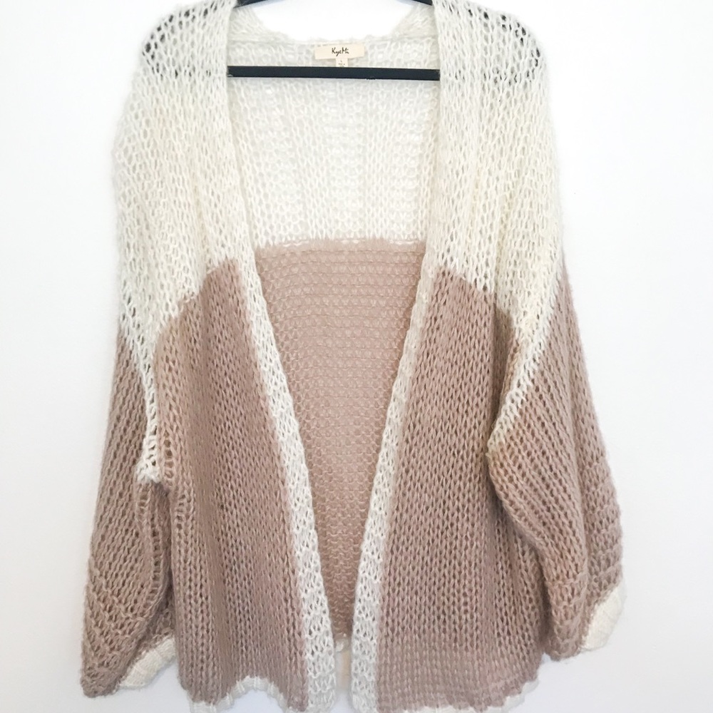 Chunky knit sweater